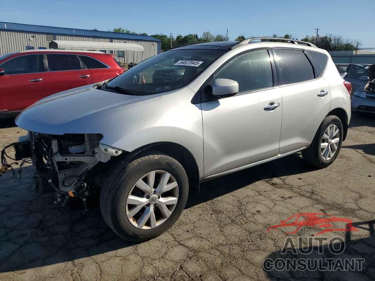 NISSAN MURANO 2012 - JN8AZ1MW8CW224234