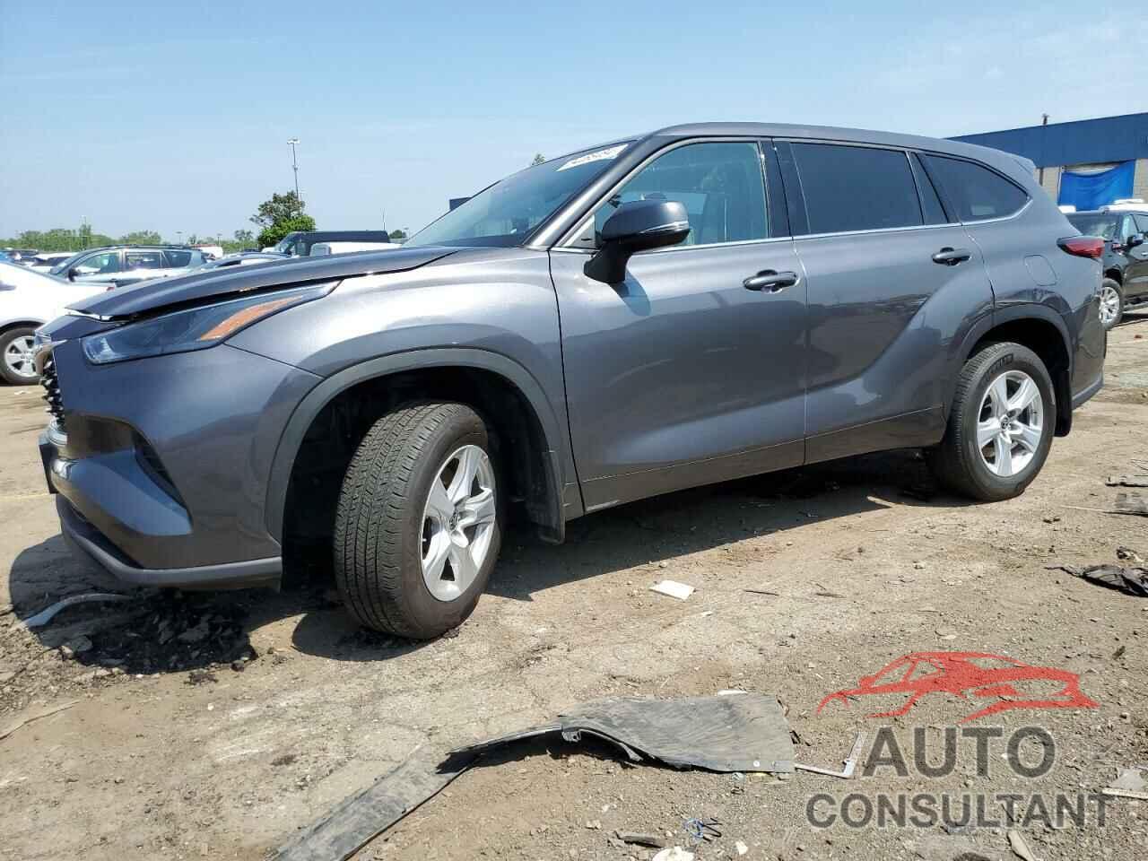 TOYOTA HIGHLANDER 2022 - 5TDCZRBH6NS564721