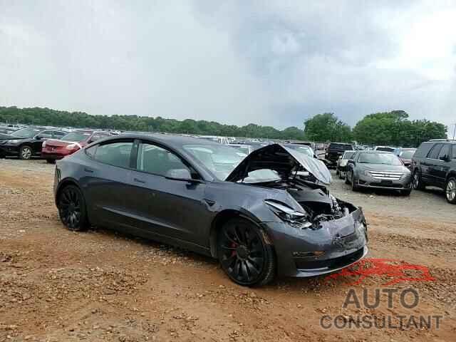 TESLA MODEL 3 2022 - 5YJ3E1EC7NF268284