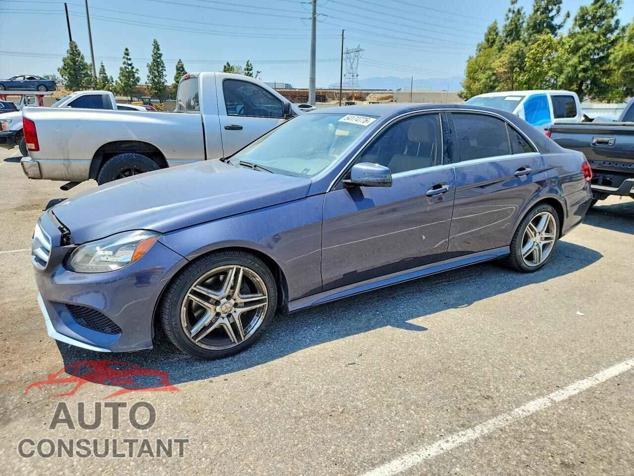MERCEDES-BENZ E-CLASS 2014 - WDDHF5KBXEA895307