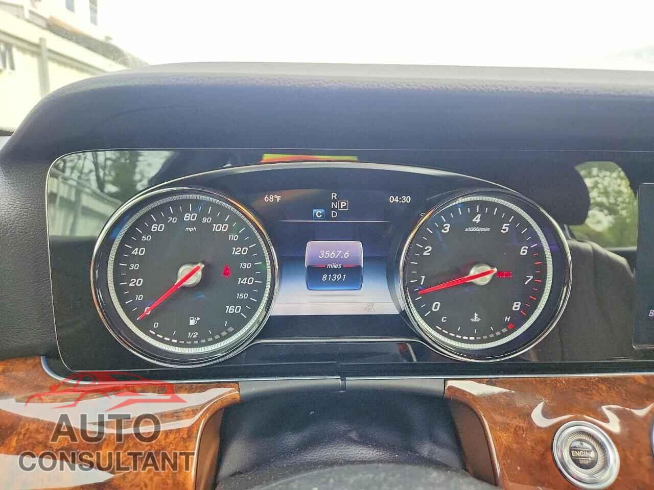 MERCEDES-BENZ E-CLASS 2017 - WDDZF4KBXHA206529