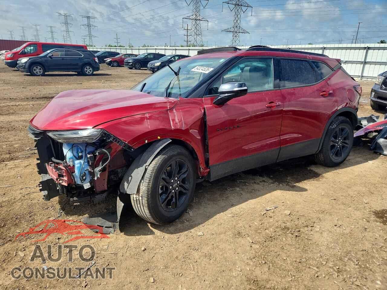 CHEVROLET BLAZER 2021 - 3GNKBJRS3MS525492
