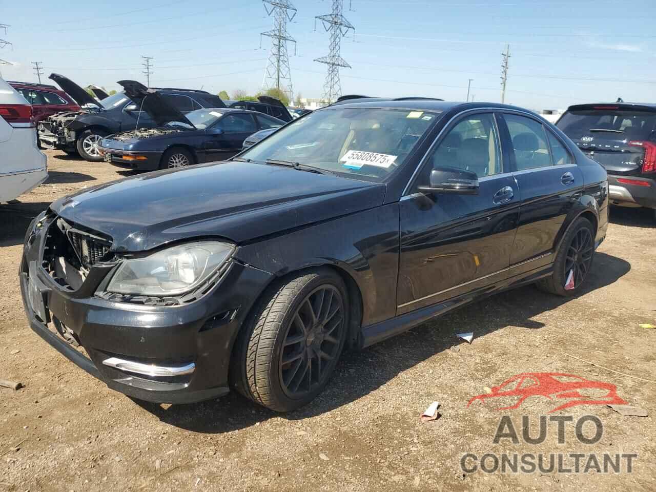 MERCEDES-BENZ C-CLASS 2013 - WDDGF8AB9DR246774