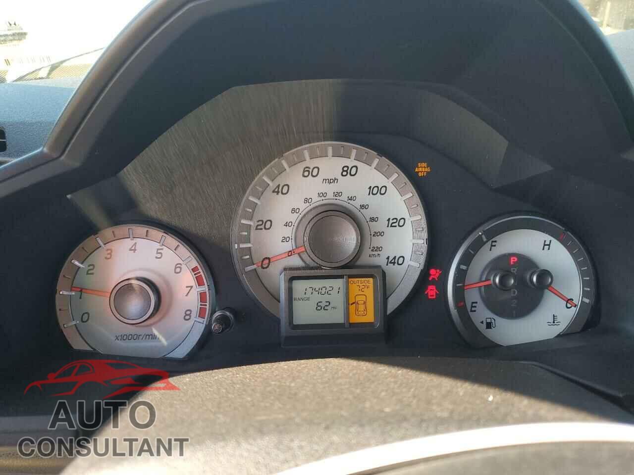 HONDA PILOT 2012 - 5FNYF4H76CB017496