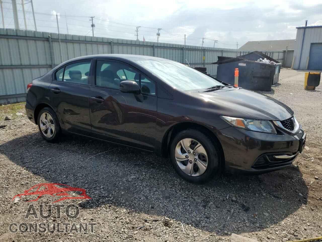 HONDA CIVIC 2013 - 19XFB2F54DE074991