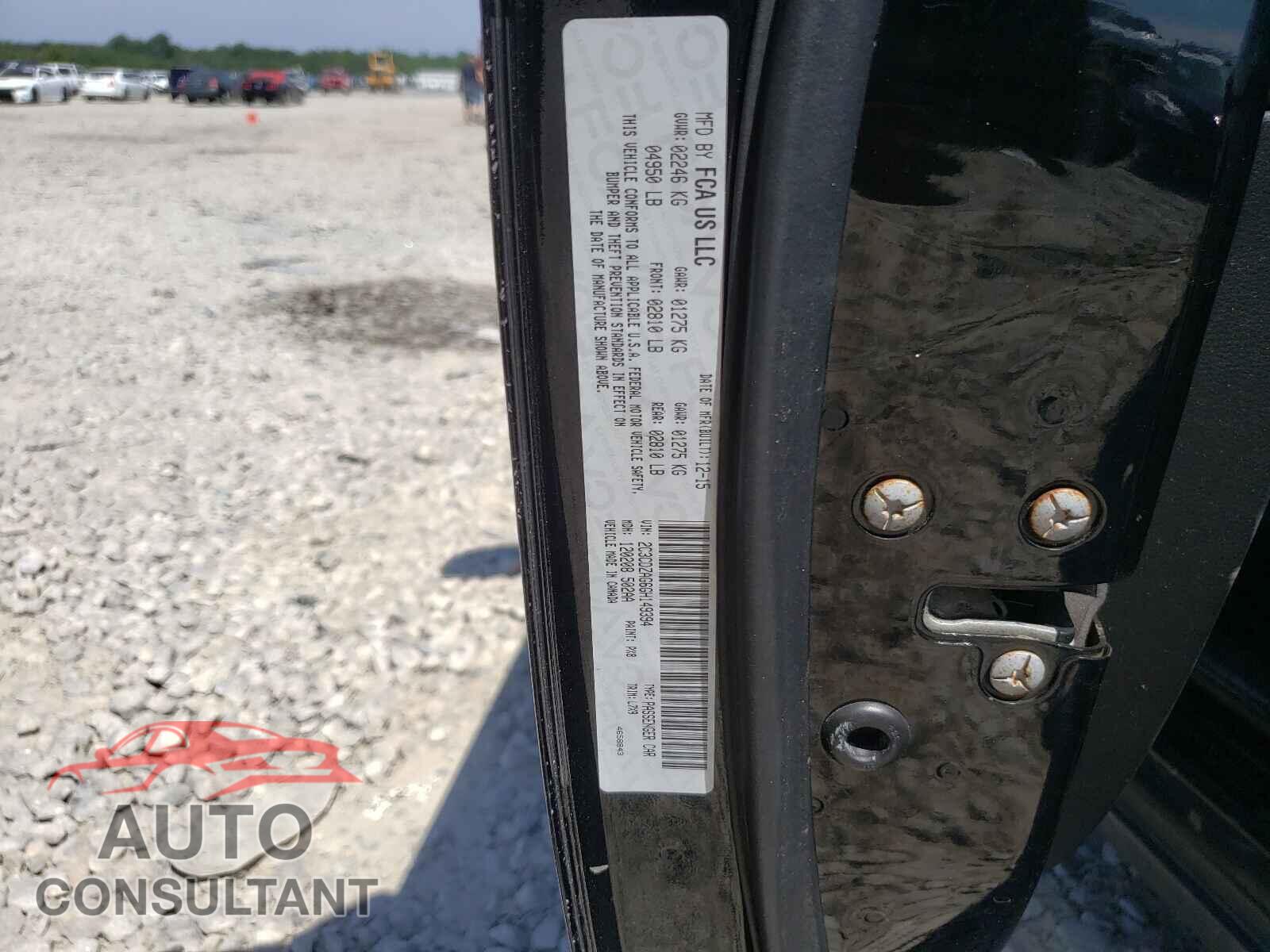 DODGE CHALLENGER 2016 - 2C3CDZAG6GH149394