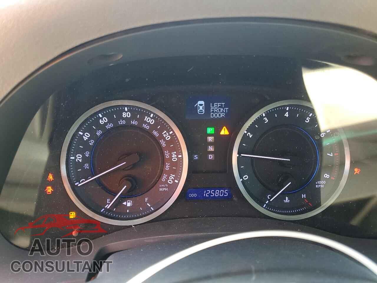 LEXUS IS 2013 - JTHBF5C22D5188237