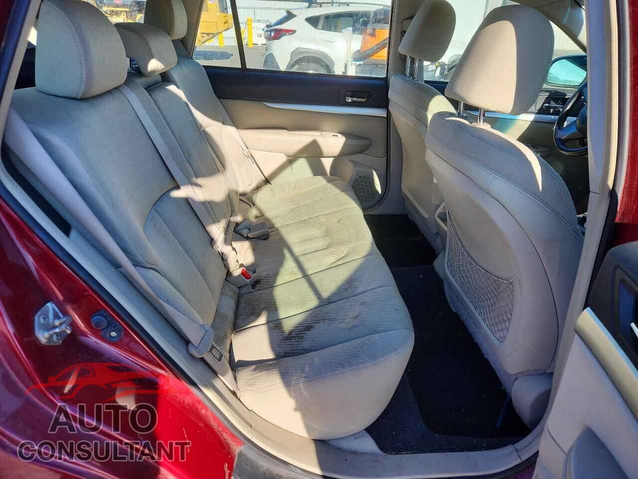 SUBARU OUTBACK 2011 - 4S4BRBAC2B3384010