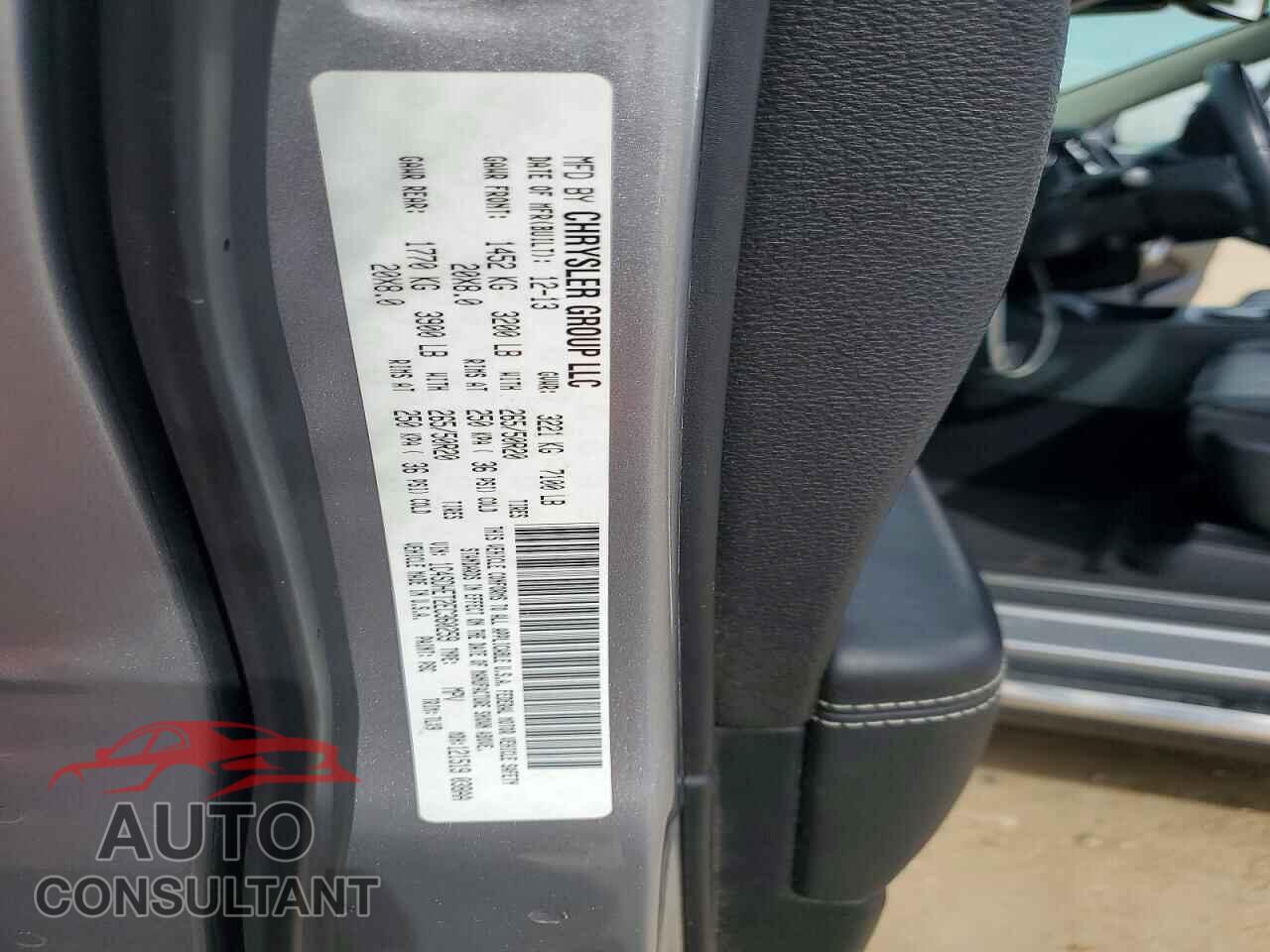 DODGE DURANGO 2014 - 1C4SDHET2EC360259