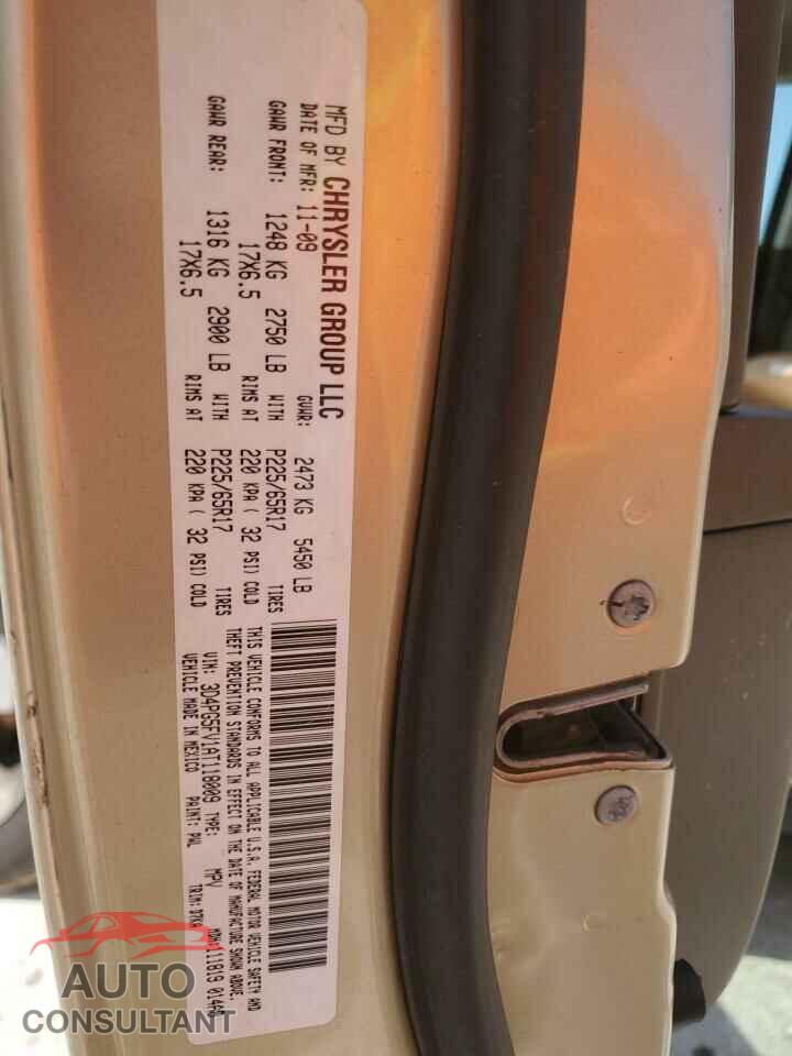 DODGE JOURNEY 2010 - 3D4PG5FV1AT118009