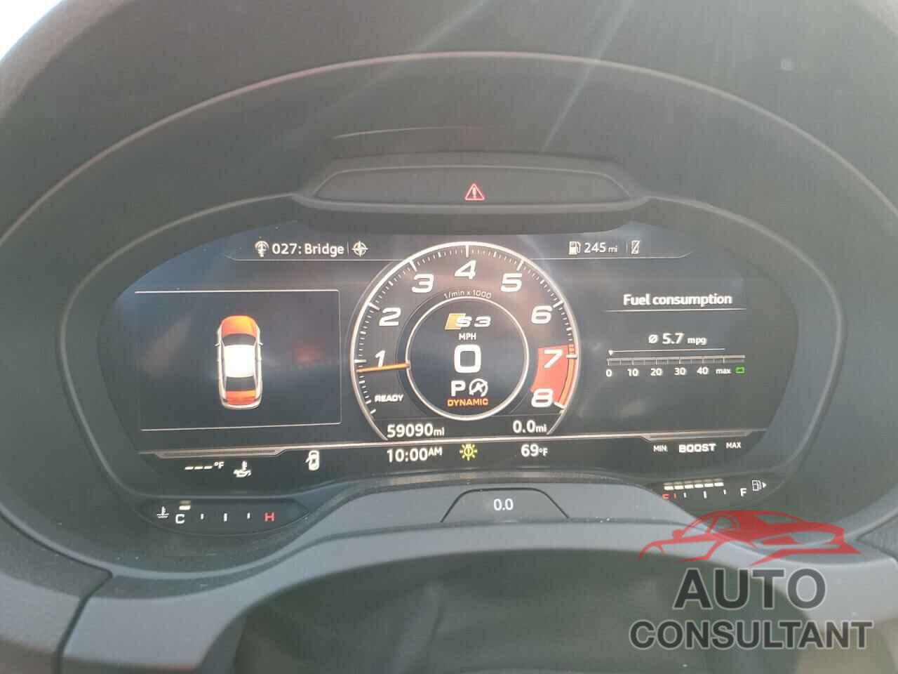 AUDI S3 2017 - WAUB1GFF8H1012636