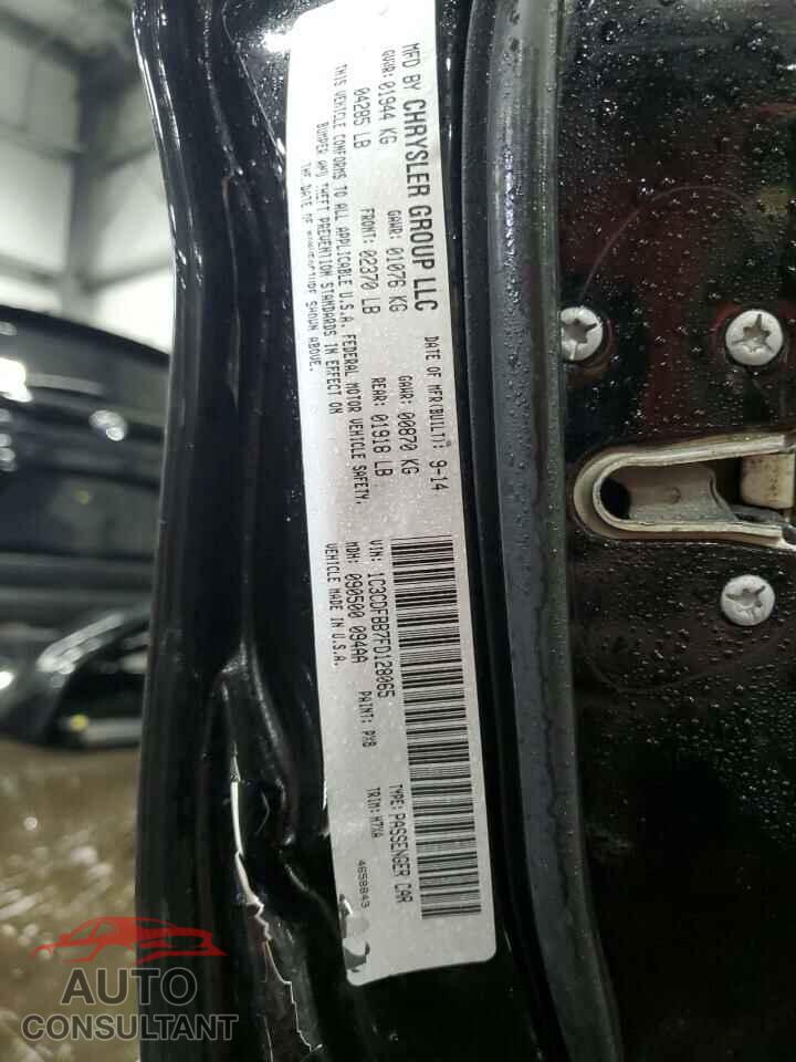 DODGE DART 2015 - 1C3CDFBB7FD128065