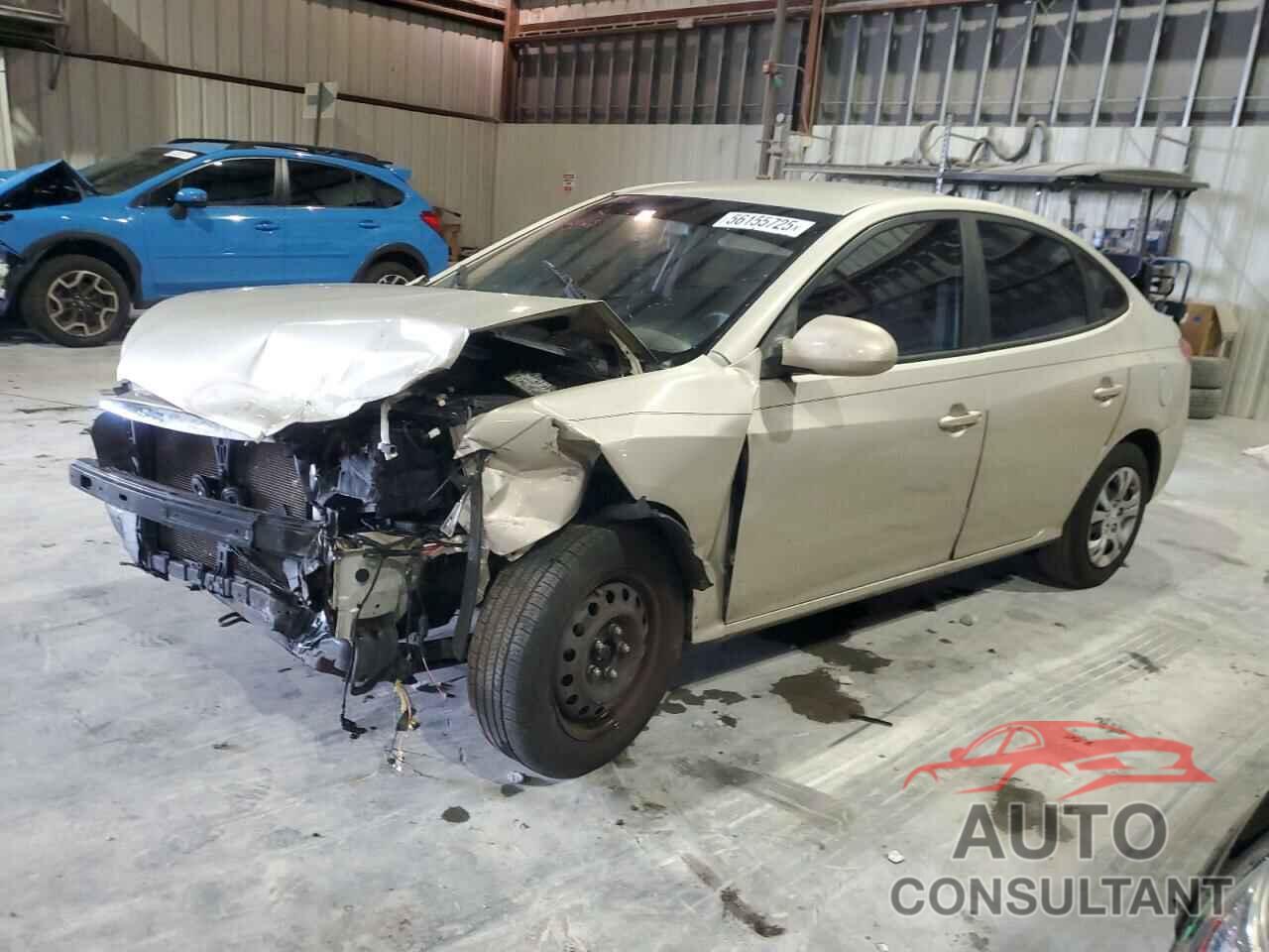 HYUNDAI ELANTRA 2010 - KMHDU4AD4AU131792