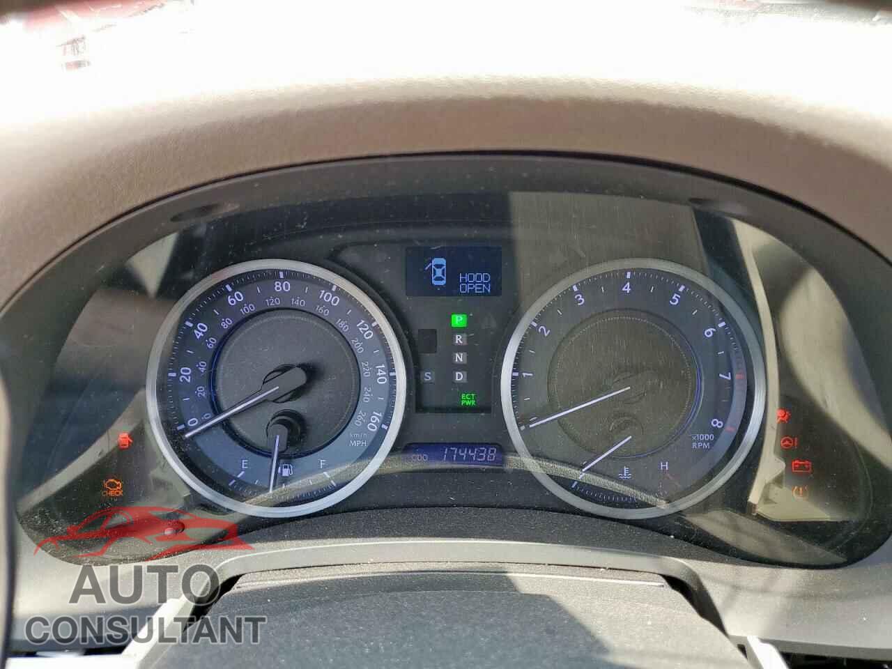 LEXUS IS 2012 - JTHBF5C2XC5179039