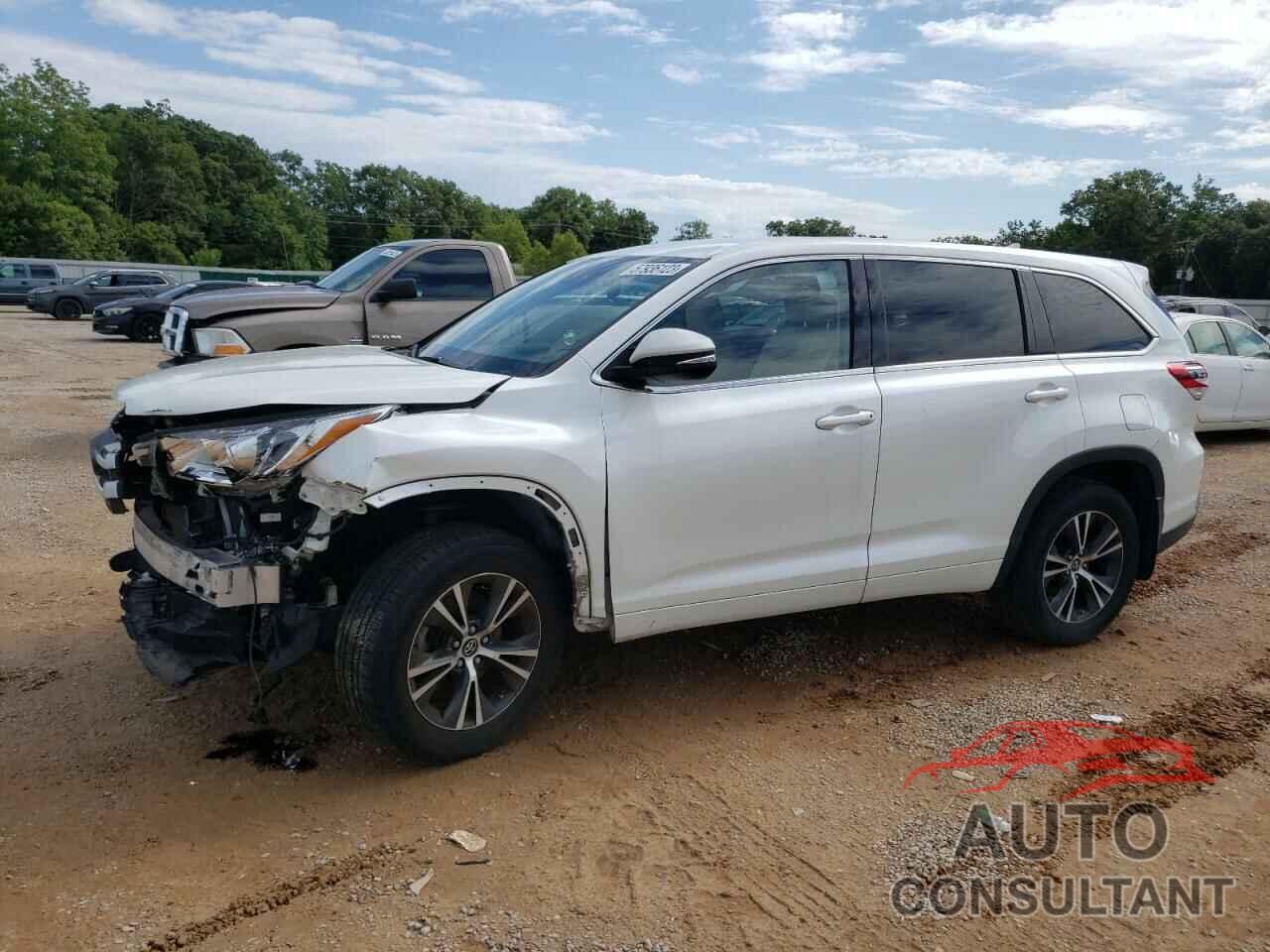 TOYOTA HIGHLANDER 2017 - 5TDBZRFH6HS433542