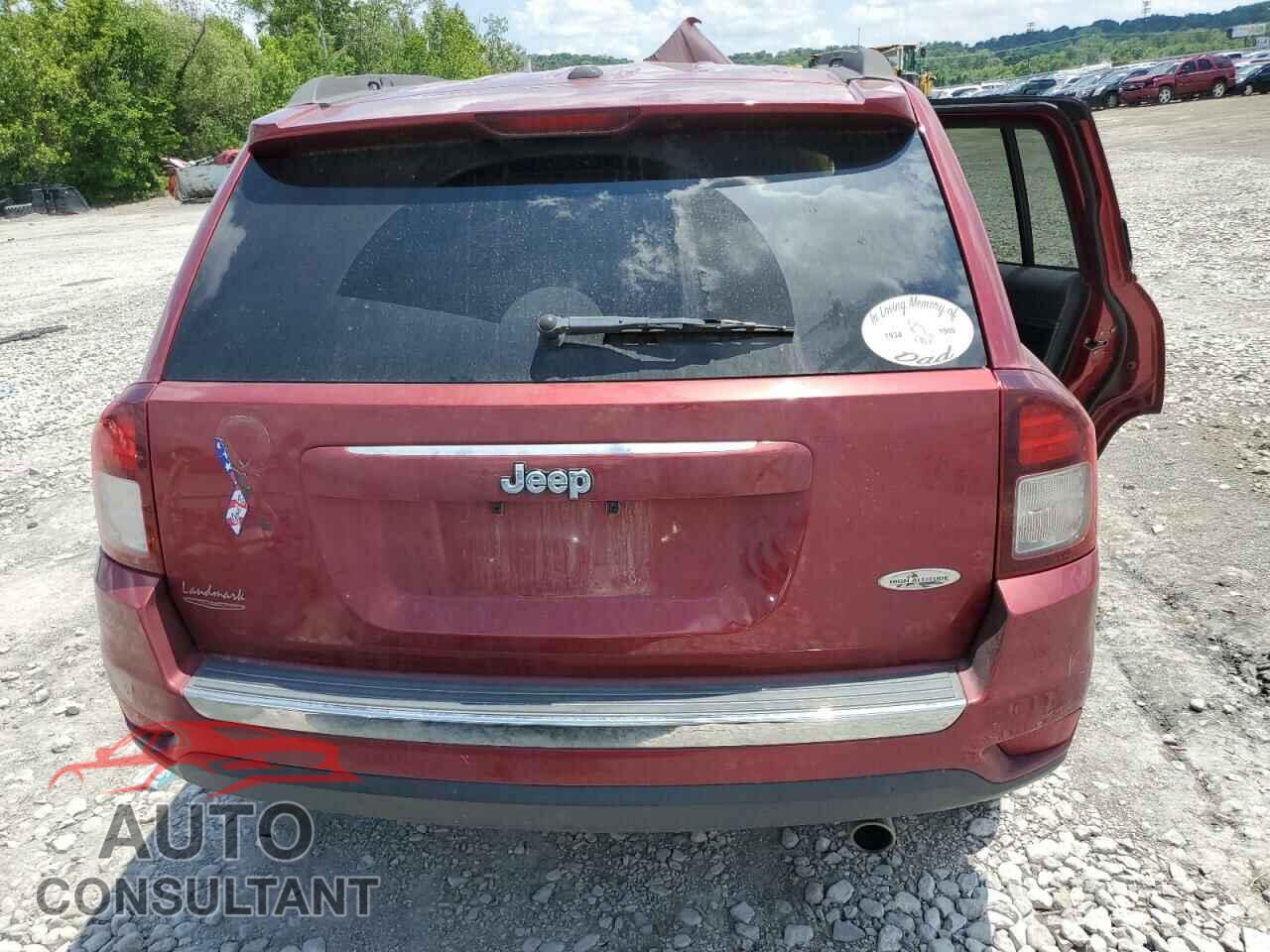 JEEP COMPASS 2017 - 1C4NJCEB6HD185058