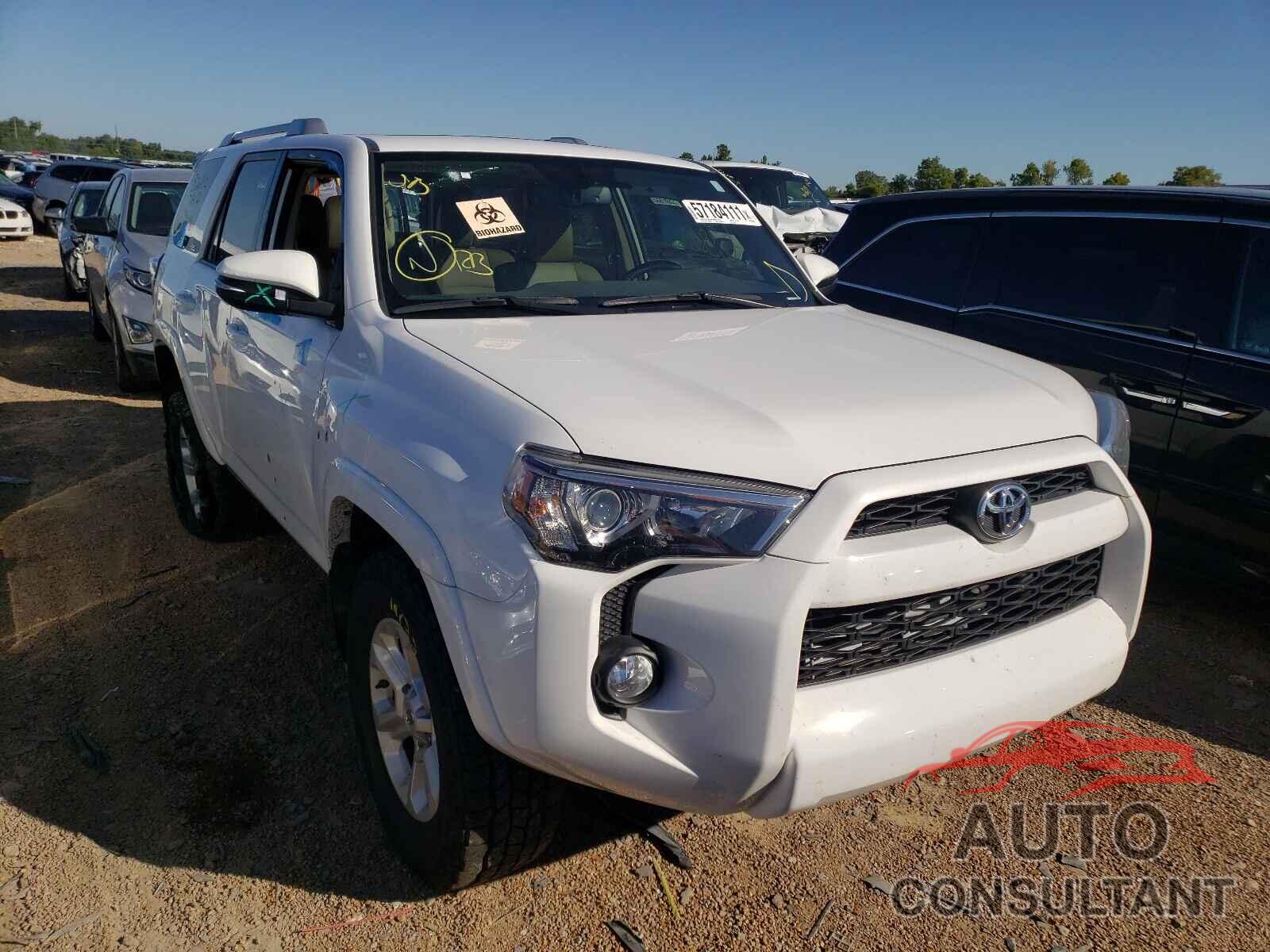 TOYOTA 4RUNNER 2016 - JTEBU5JR6G5308175