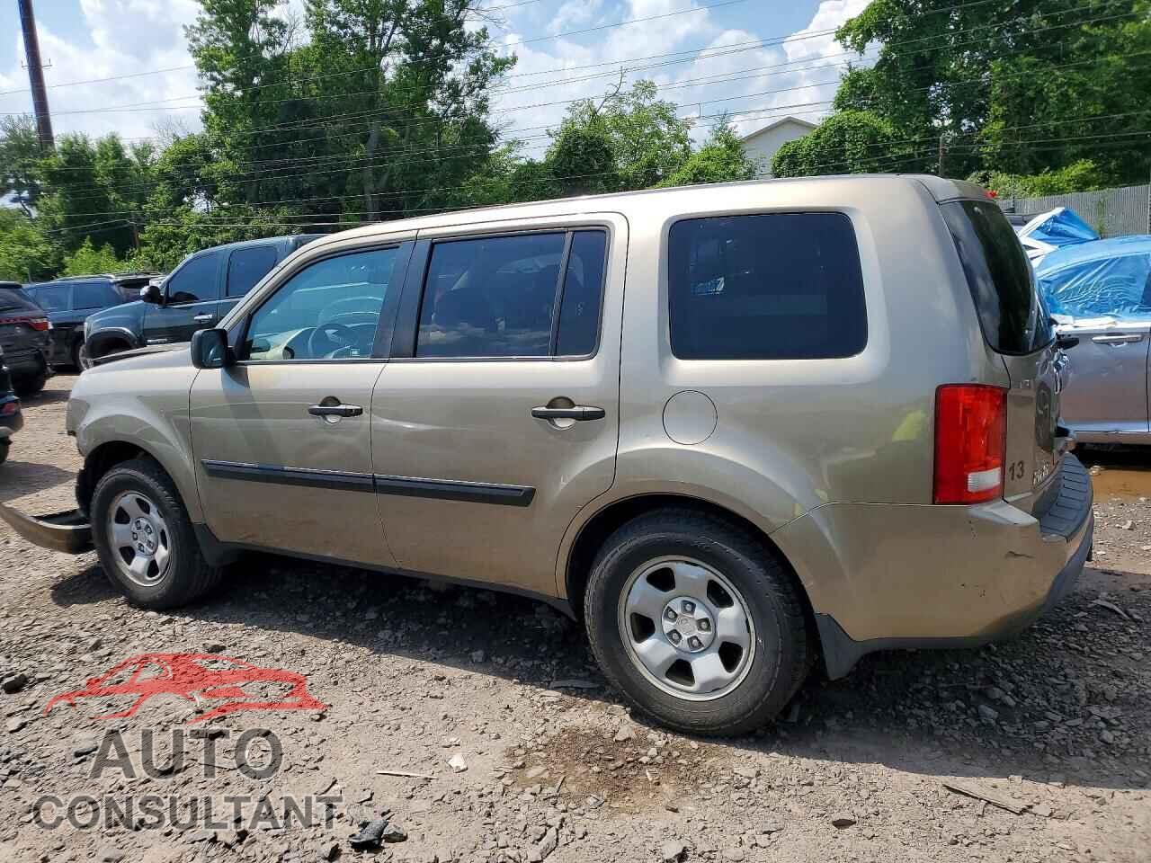 HONDA PILOT 2011 - 5FNYF4H20BB097932