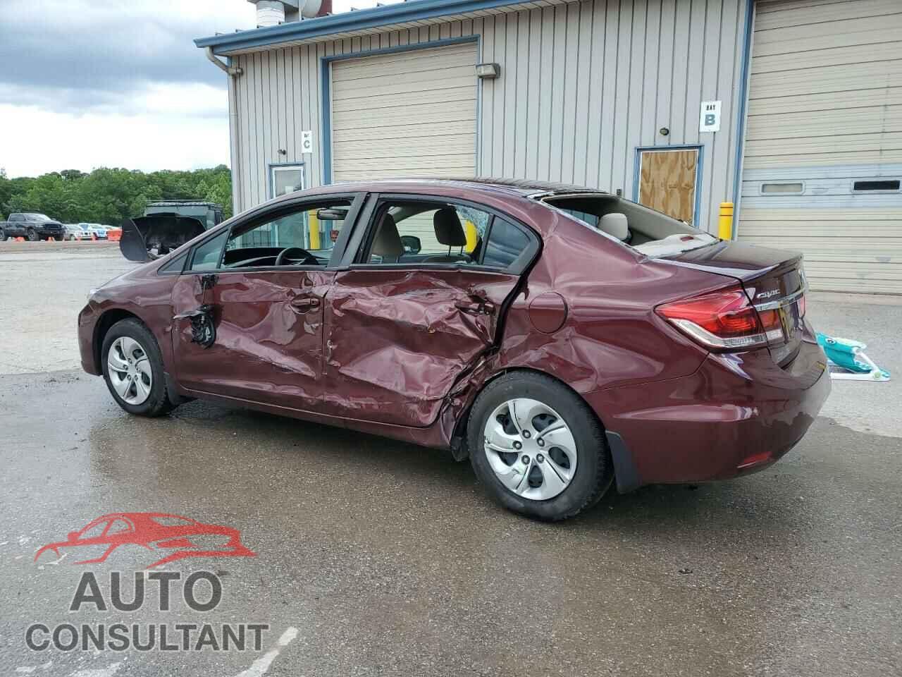 HONDA CIVIC 2013 - 19XFB2F54DE220709