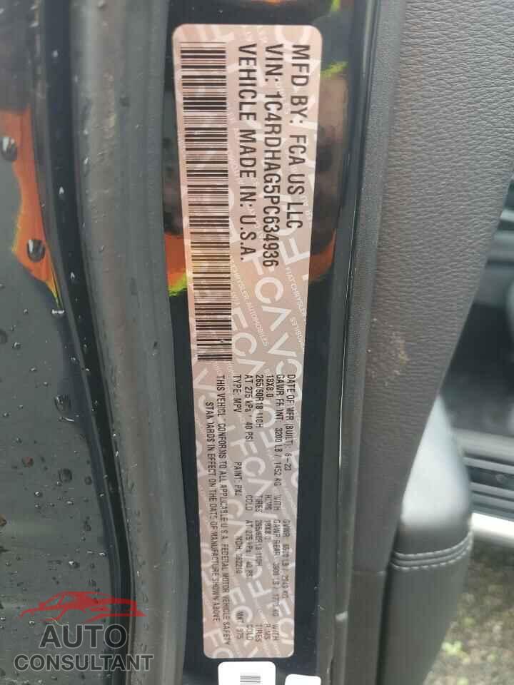 DODGE DURANGO 2023 - 1C4RDHAG5PC634936
