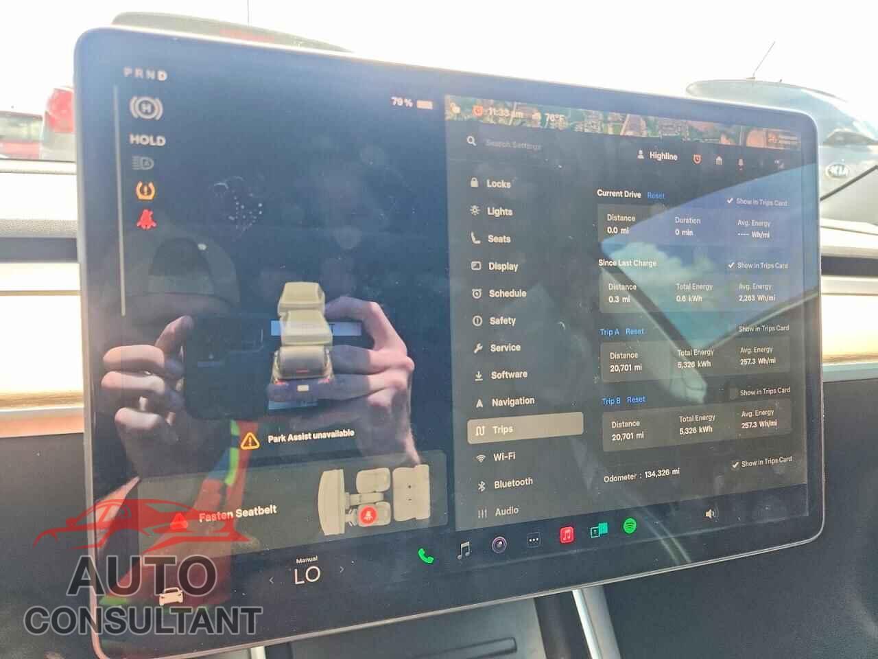 TESLA MODEL 3 2019 - 5YJ3E1EA8KF401841
