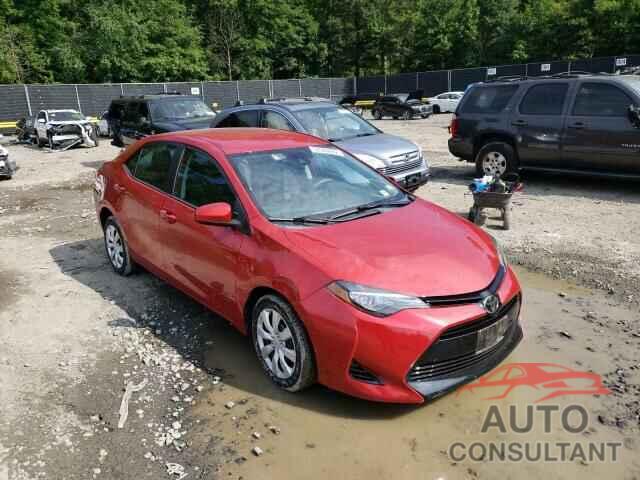 TOYOTA COROLLA 2017 - 2T1BURHEXHC769432