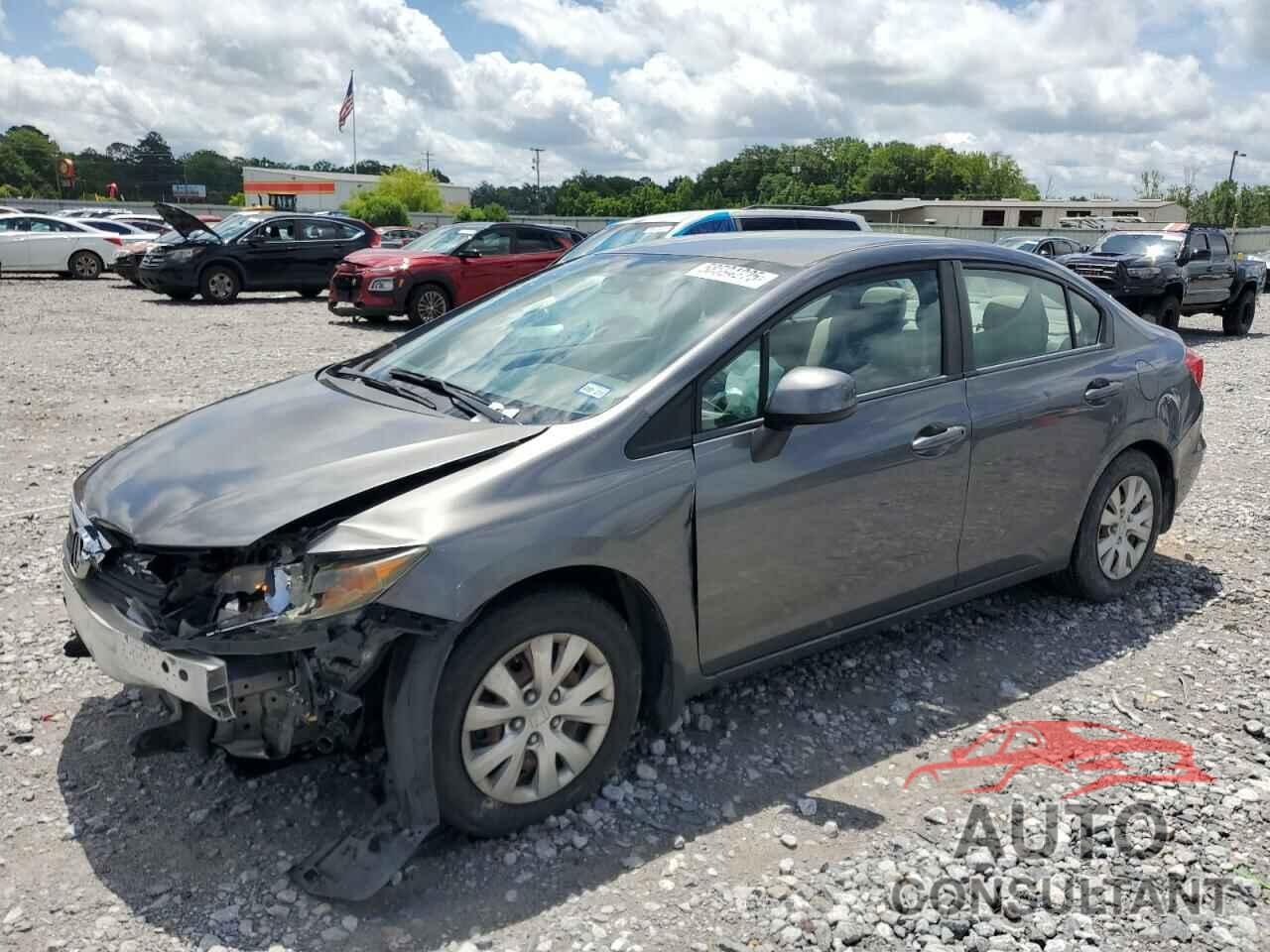HONDA CIVIC 2012 - 2HGFB2F52CH567363