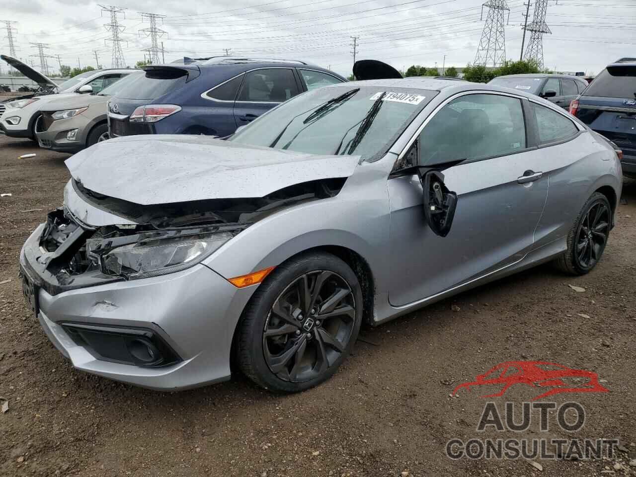 HONDA CIVIC 2019 - 2HGFC4B80KH306661
