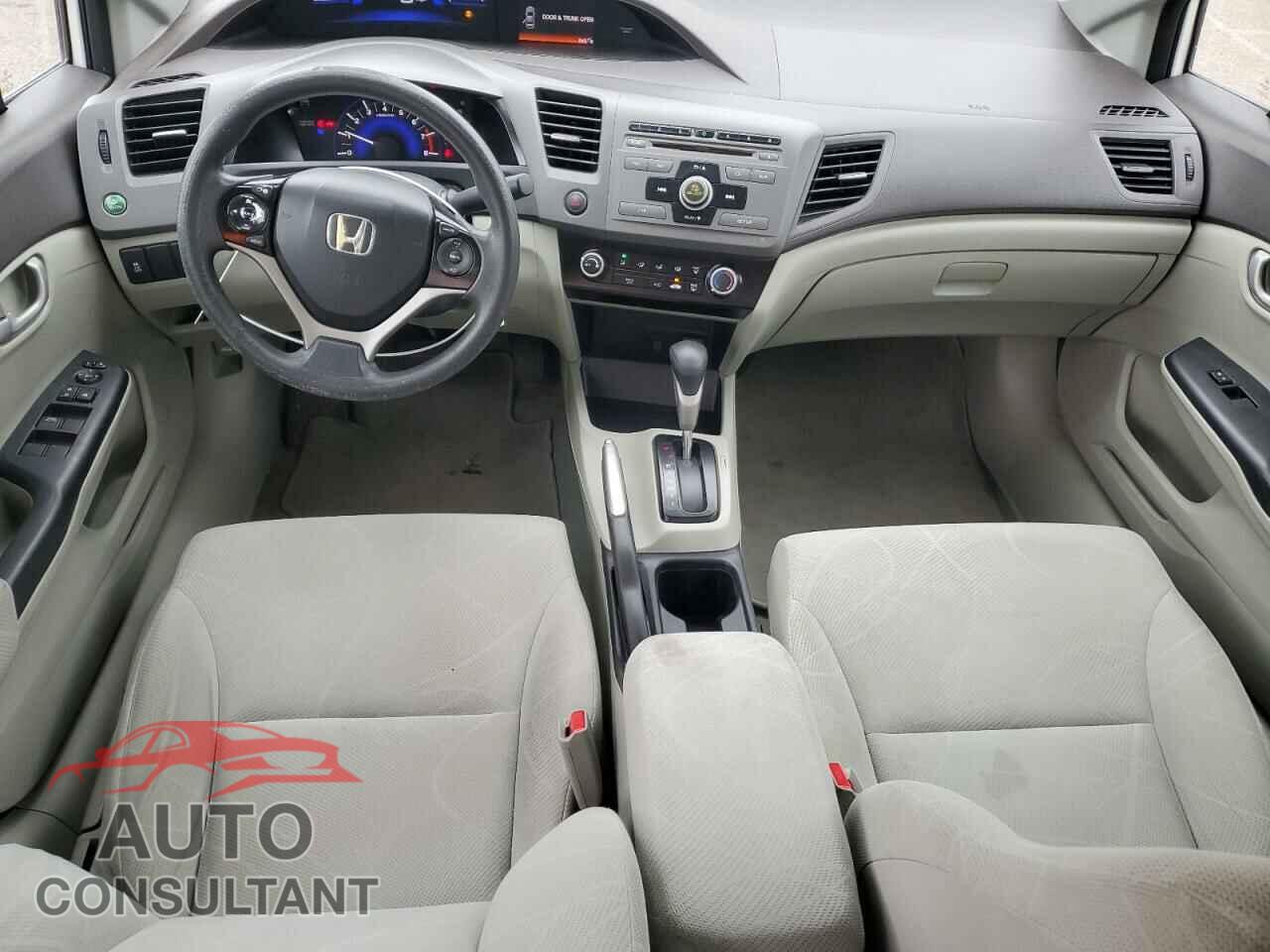 HONDA CIVIC 2012 - 19XFB2F55CE020548