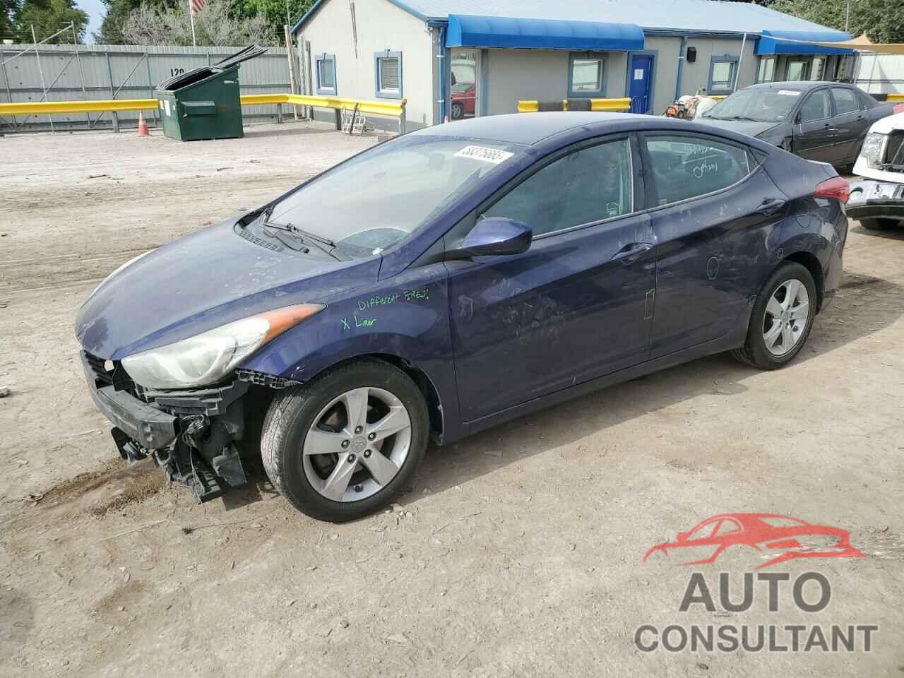 HYUNDAI ELANTRA 2013 - 5NPDH4AE0DH446878