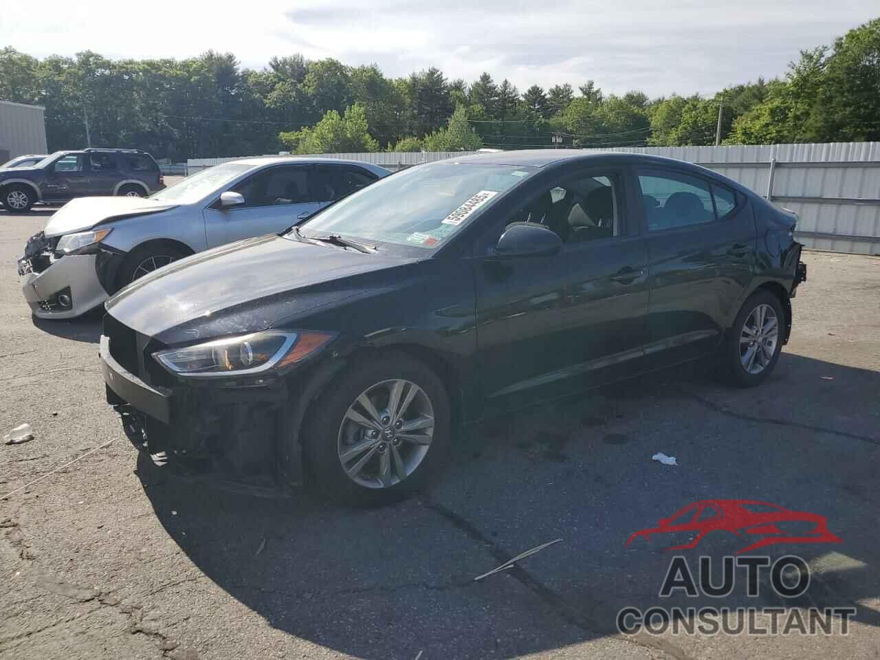 HYUNDAI ELANTRA 2018 - KMHD84LF6JU465969