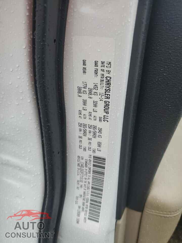 DODGE DURANGO 2015 - 1C4RDJDG3FC715192