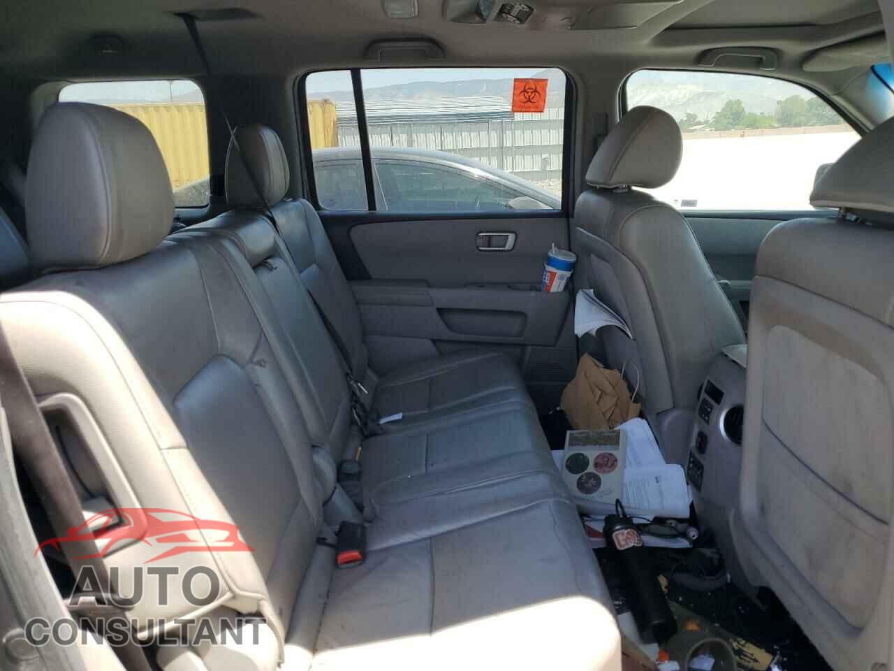 HONDA PILOT 2012 - 5FNYF3H67CB024507