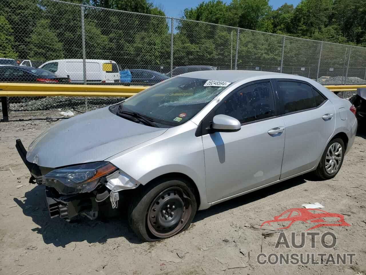 TOYOTA COROLLA 2019 - 2T1BURHE2KC181192