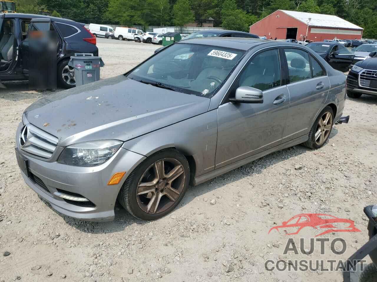 MERCEDES-BENZ C-CLASS 2011 - WDDGF8BBXBR173703