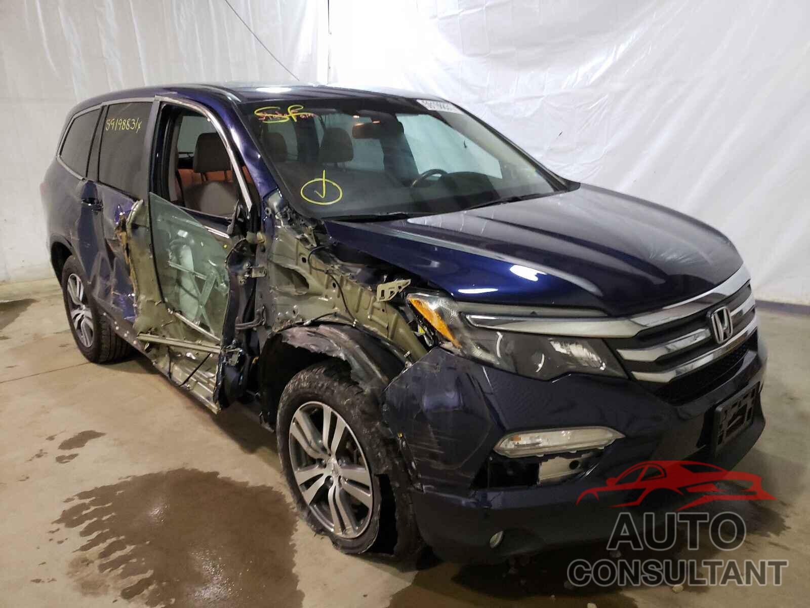 HONDA PILOT 2017 - 5FNYF6H58HB055216