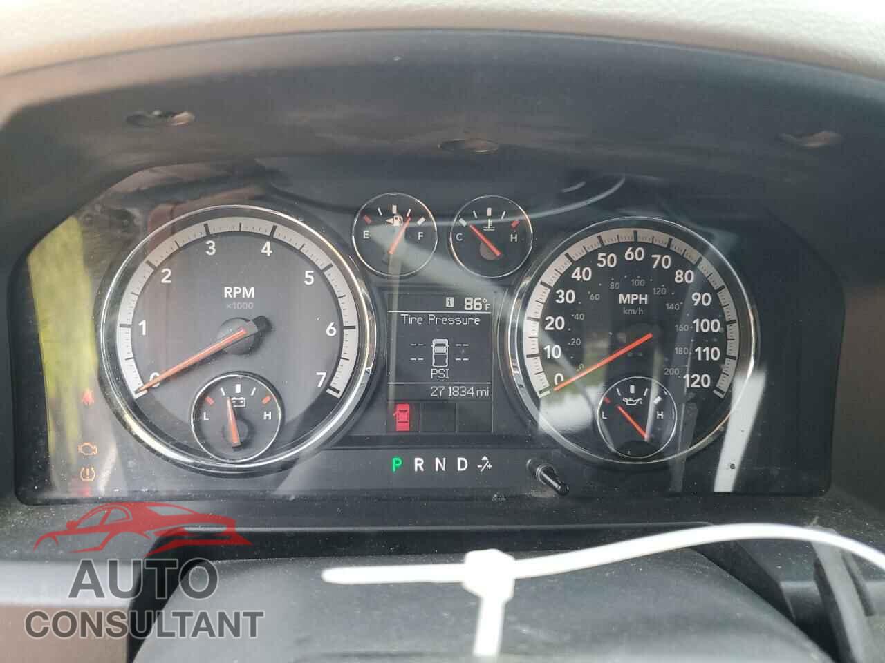 DODGE RAM 1500 2012 - 1C6RD7KT2CS254417