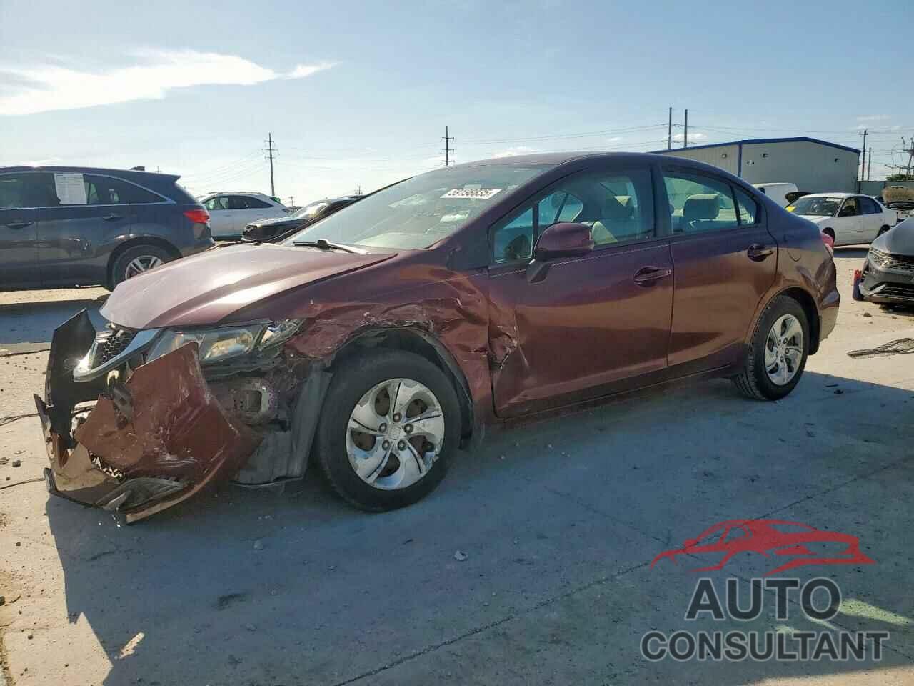 HONDA CIVIC 2013 - 2HGFB2F59DH511793