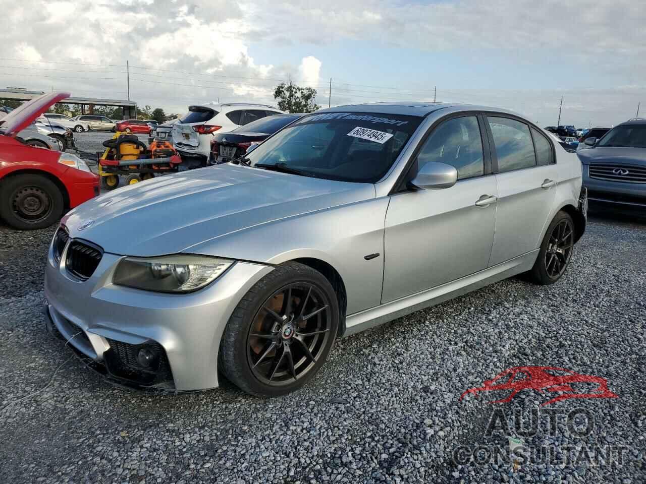BMW 3 SERIES 2009 - WBAPH77509NM28584