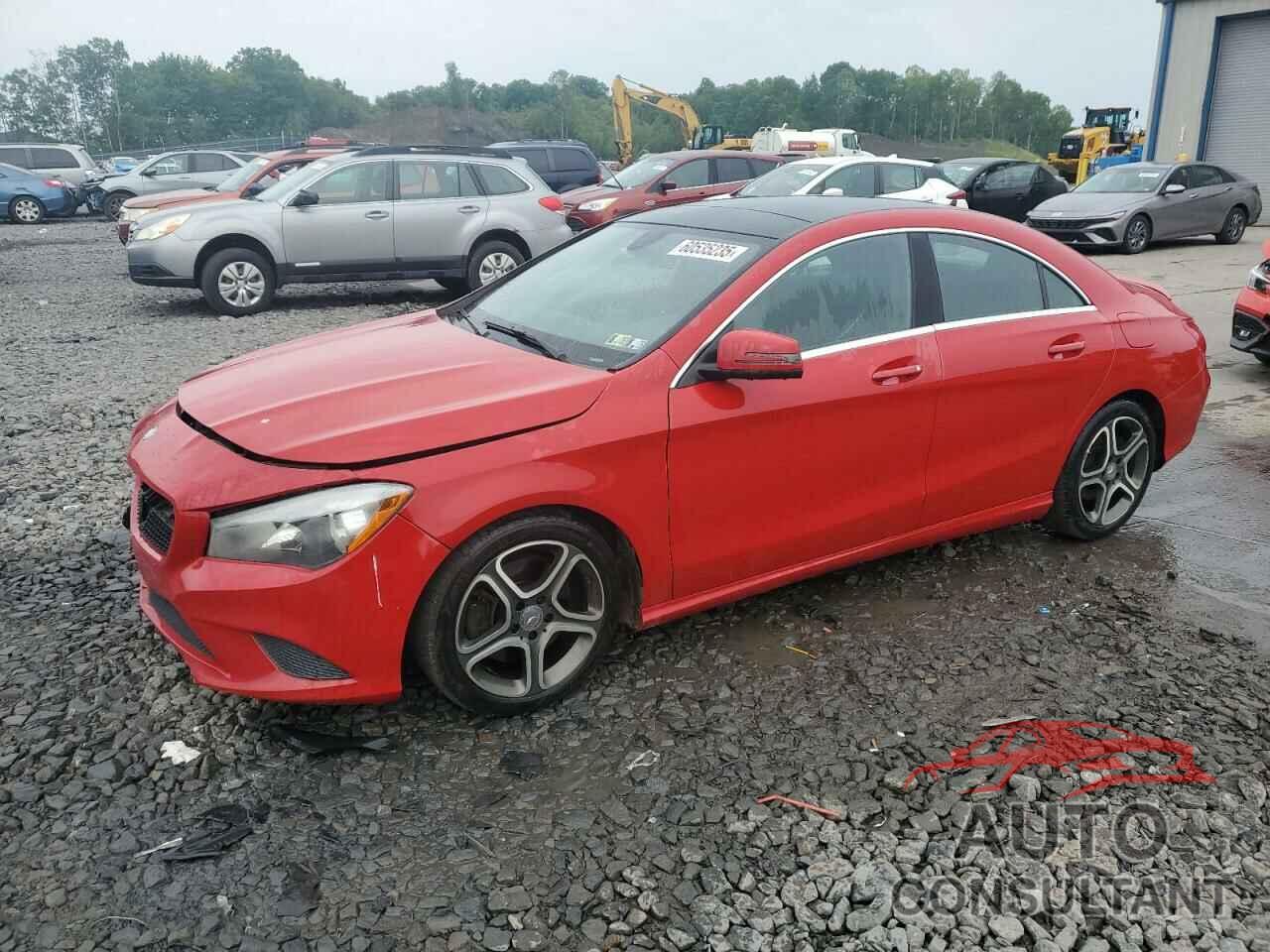 MERCEDES-BENZ CLA-CLASS 2014 - WDDSJ4EB6EN034421
