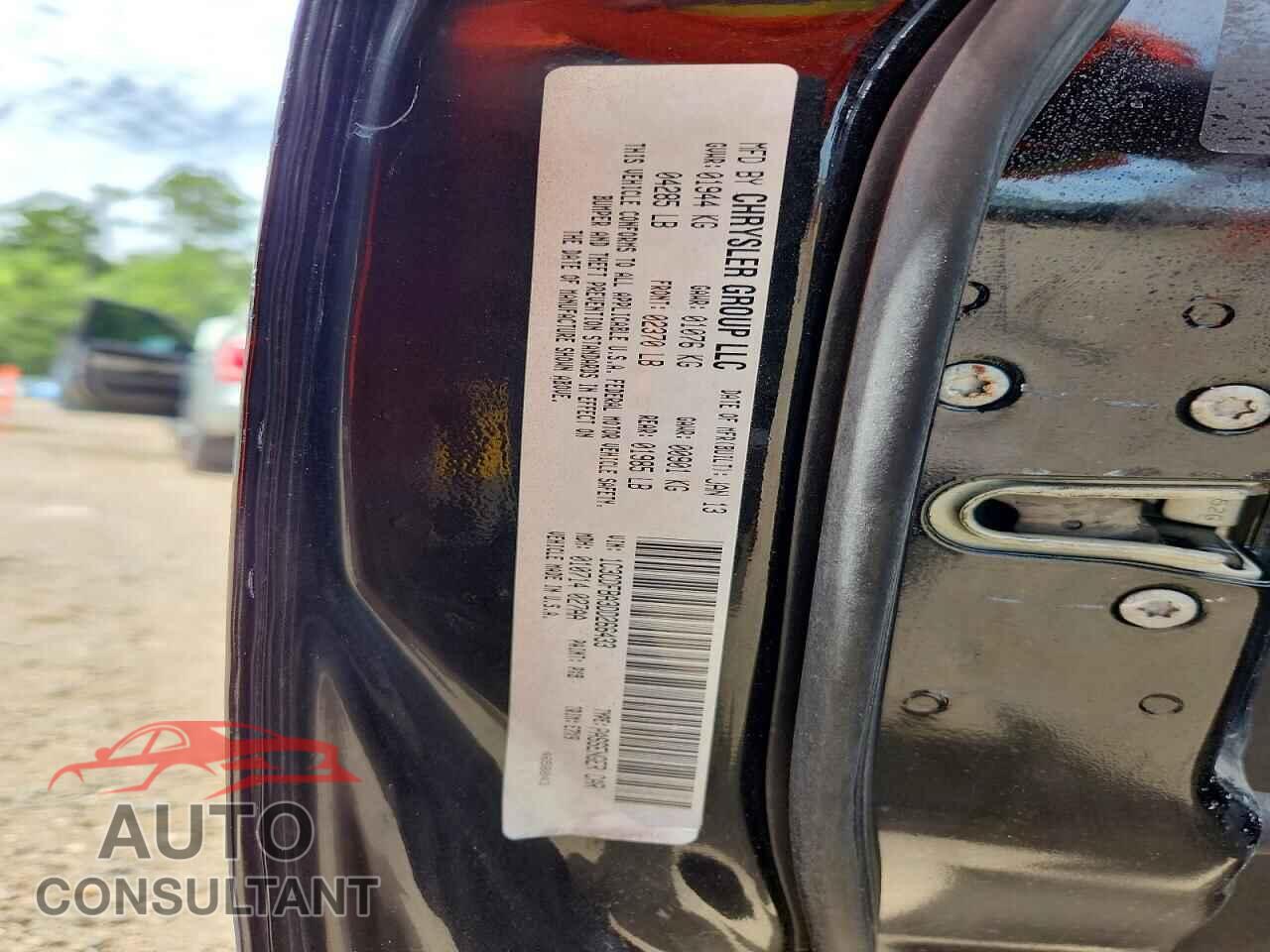 DODGE DART 2013 - 1C3CDFBA3DD266433