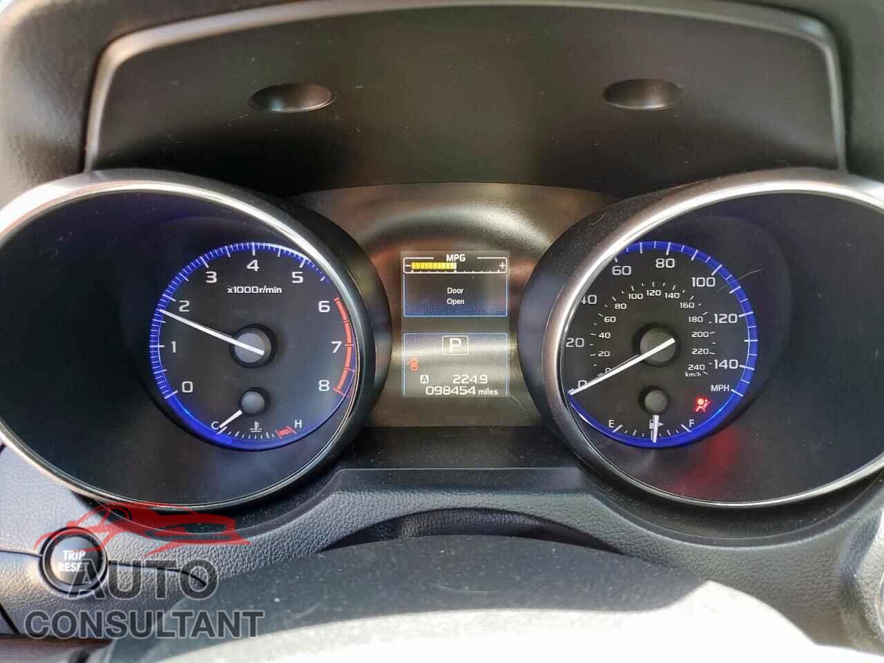 SUBARU OUTBACK 2016 - 4S4BSBLC8G3244472