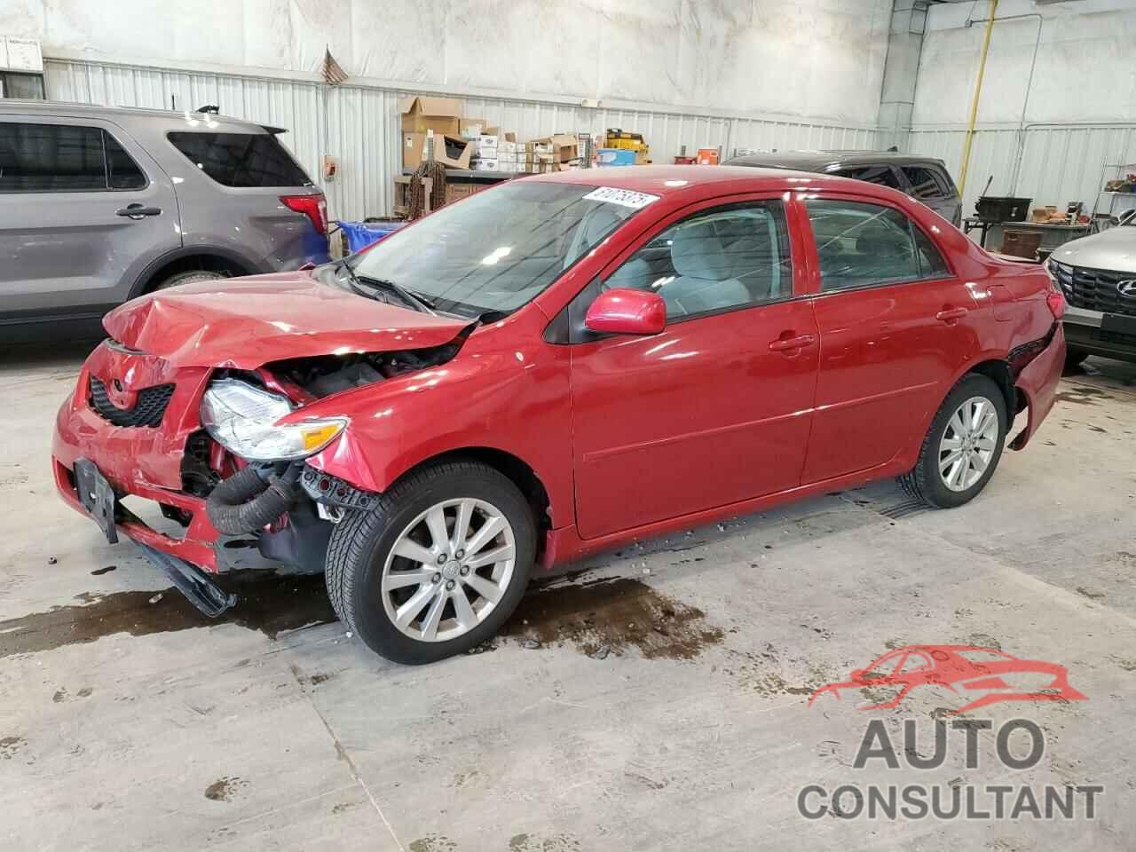 TOYOTA COROLLA 2009 - JTDBL40E699036836