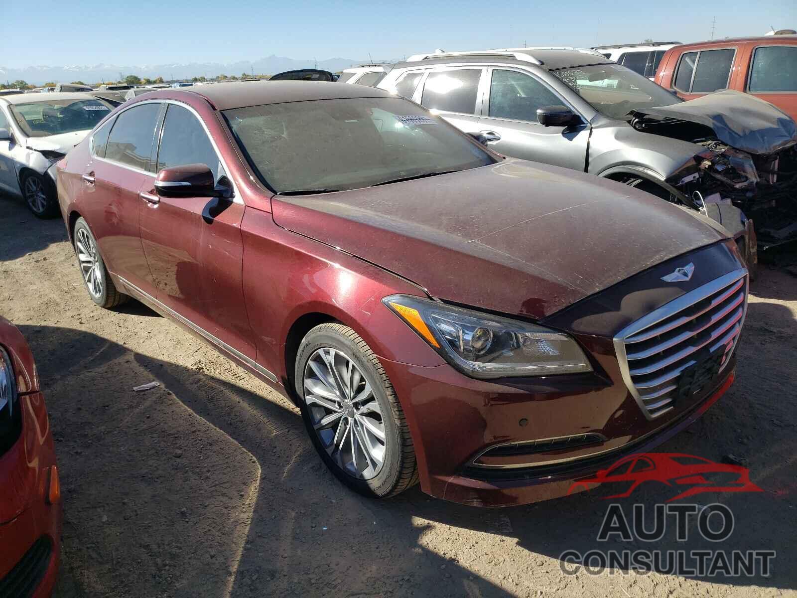 HYUNDAI GENESIS 2016 - KMHGN4JE6GU118876