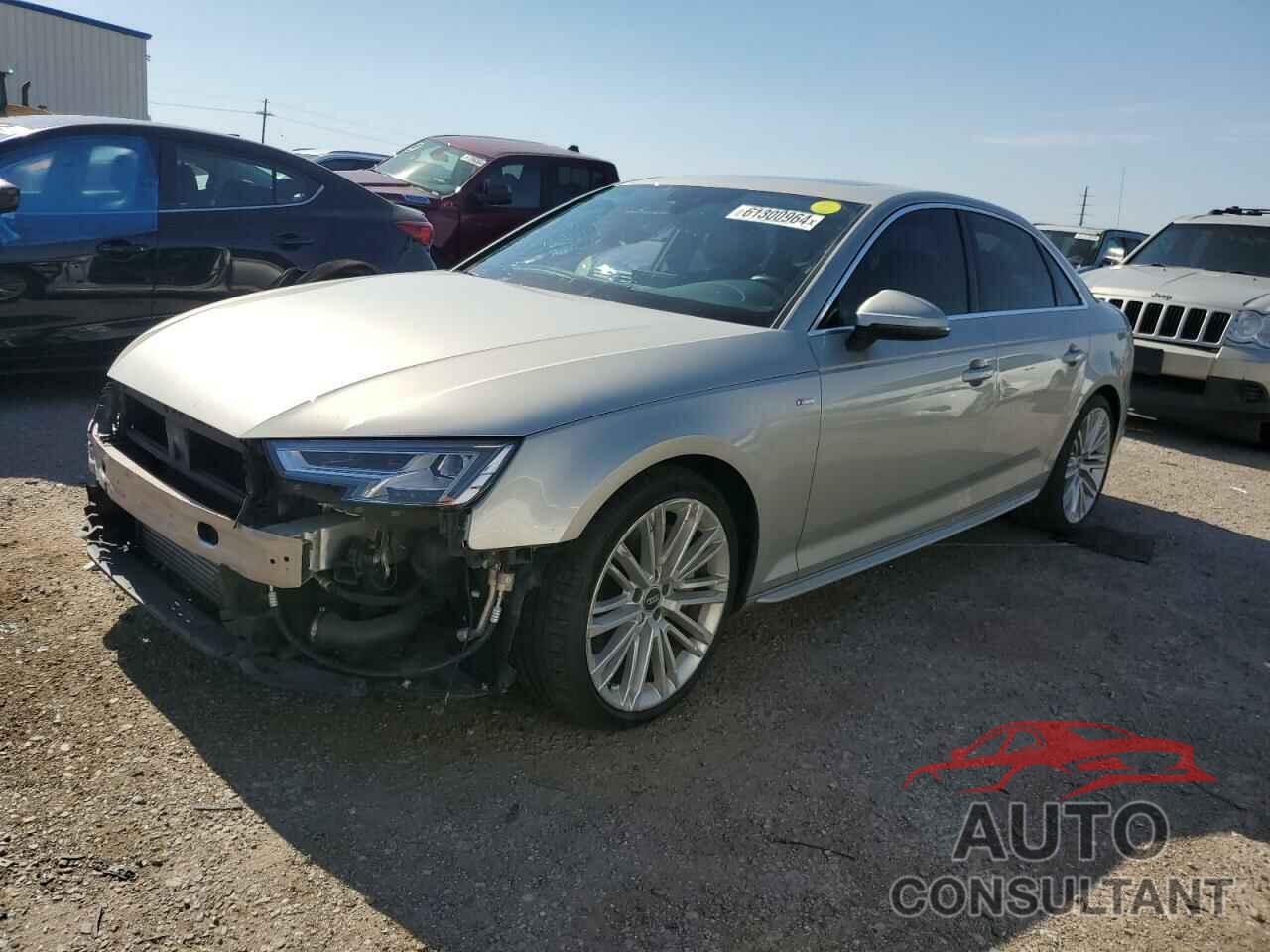 AUDI A4 2017 - WAULNAF47HN015864