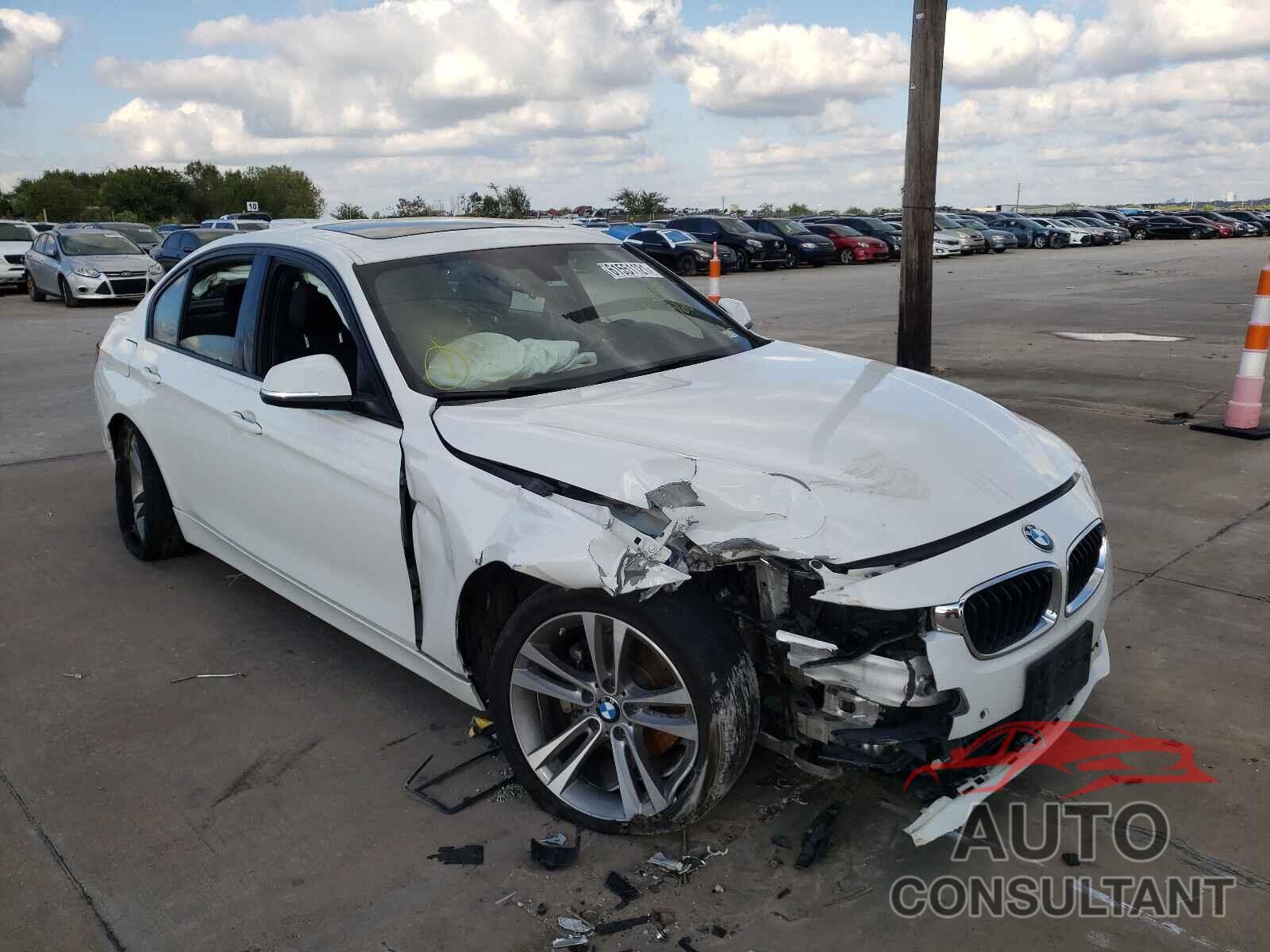 BMW 3 SERIES 2016 - WBA8E9G51GNU27689