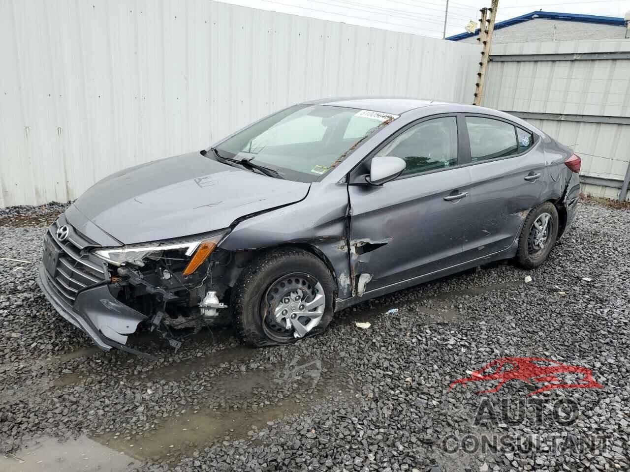 HYUNDAI ELANTRA 2019 - KMHD74LF5KU853733