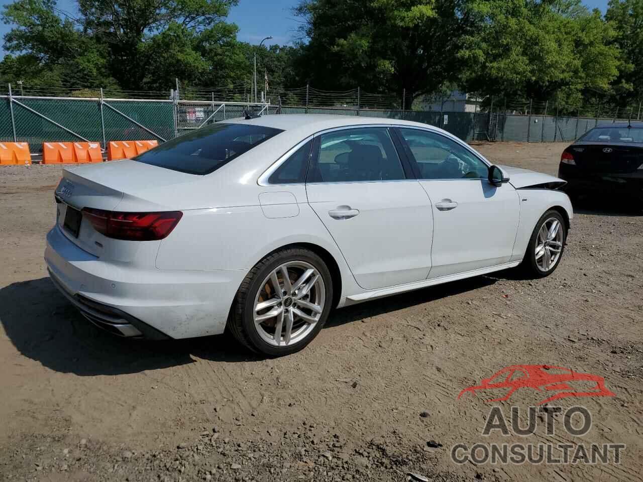 AUDI A4 2022 - WAUEAAF40NN011607