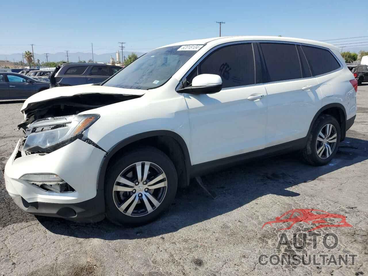 HONDA PILOT 2017 - 5FNYF6H77HB049974