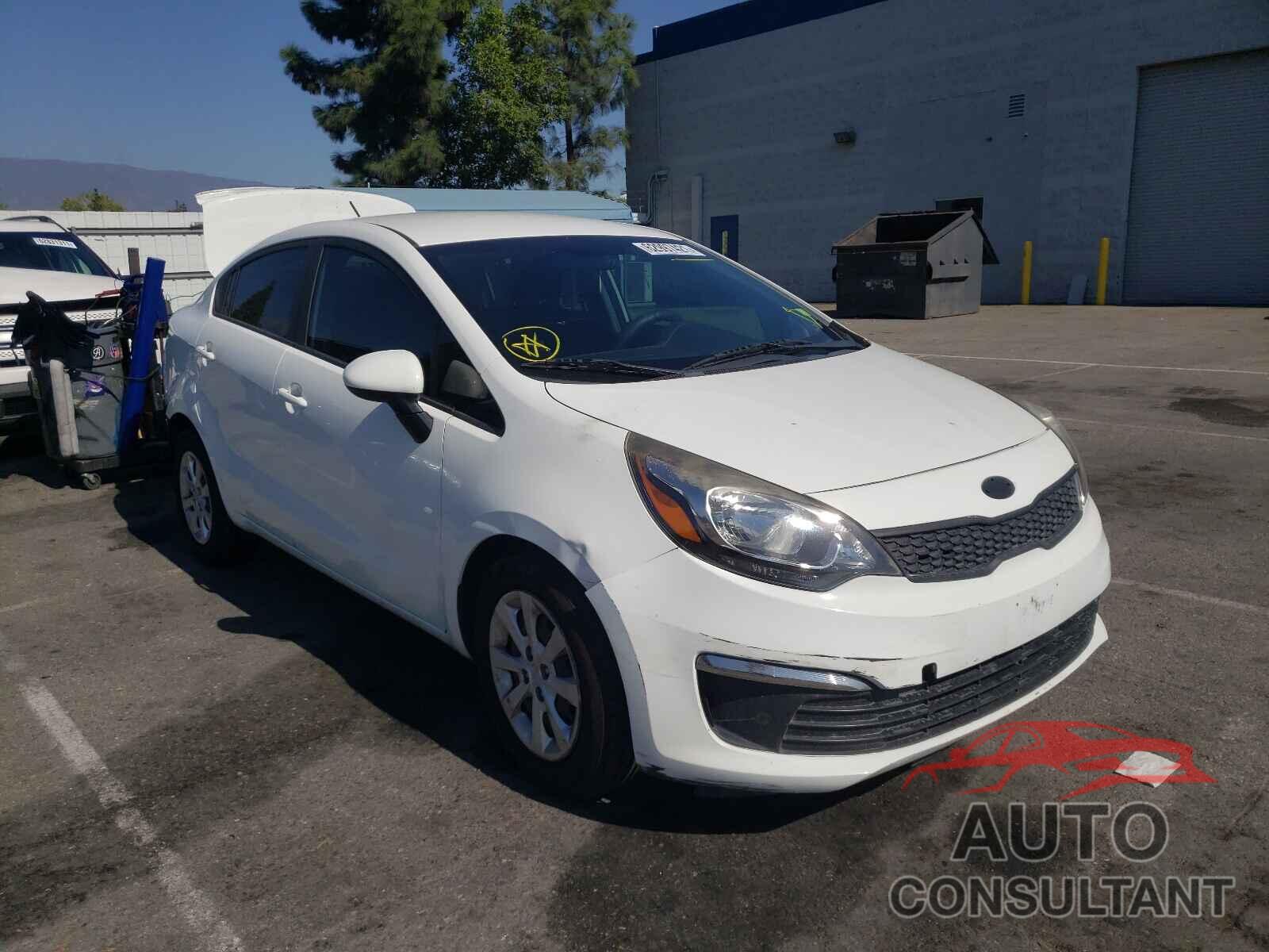 KIA RIO 2016 - KNADM4A35G6675207